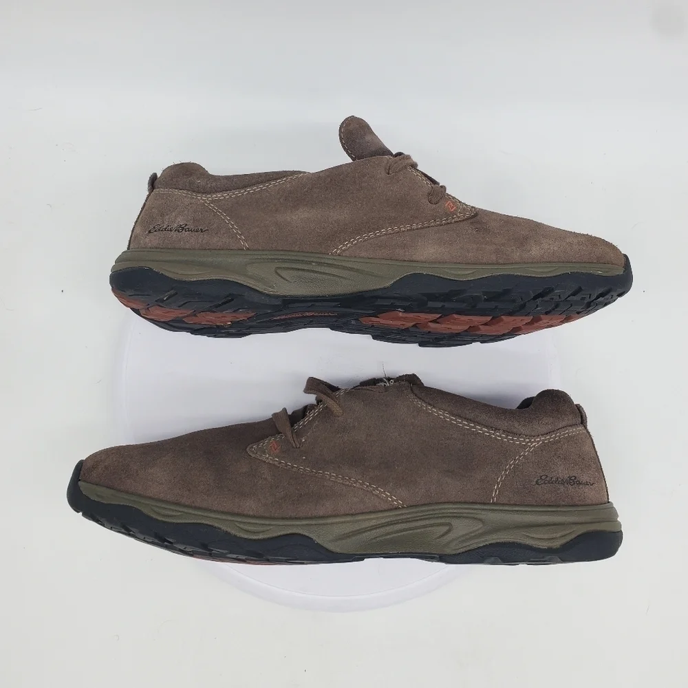 Eddie Bauer Shoe Men 11 M Suede Walking